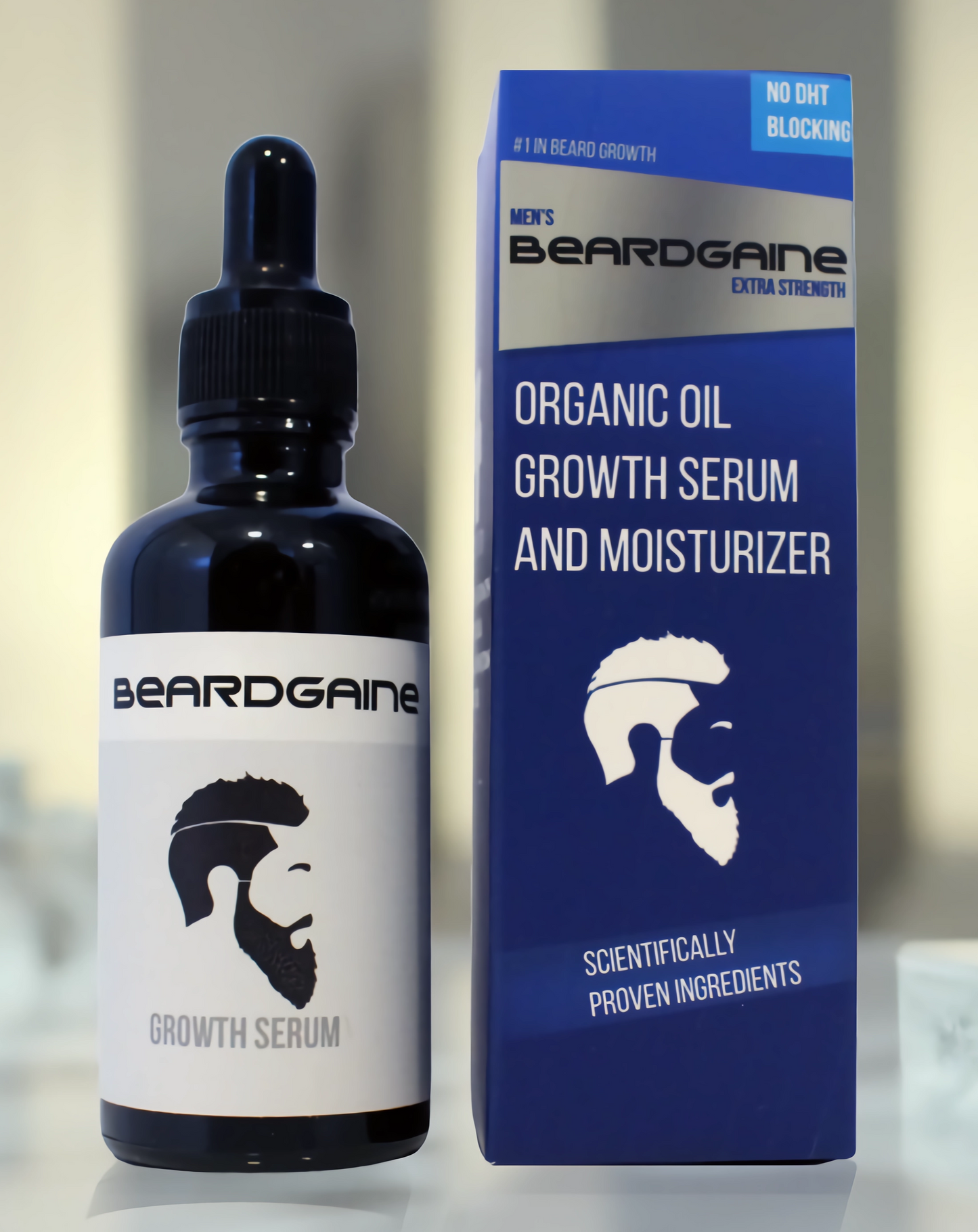 Moisturizing beard oil and growth serum (4 month supply)